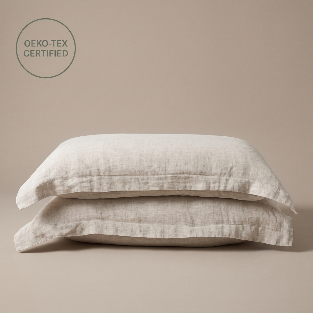 Pure Linen Pillow Cases (2pcs)
