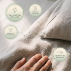 Pure Linen Flat Sheet Set