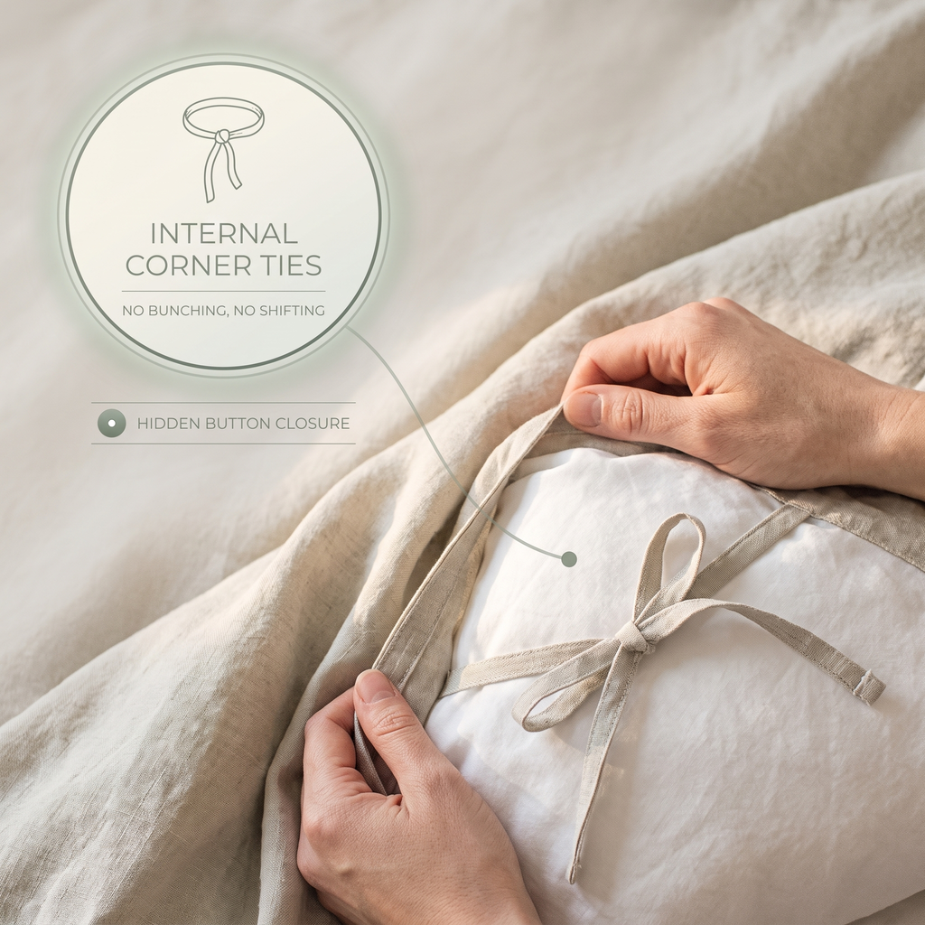 Linen Duvet Sheet Set