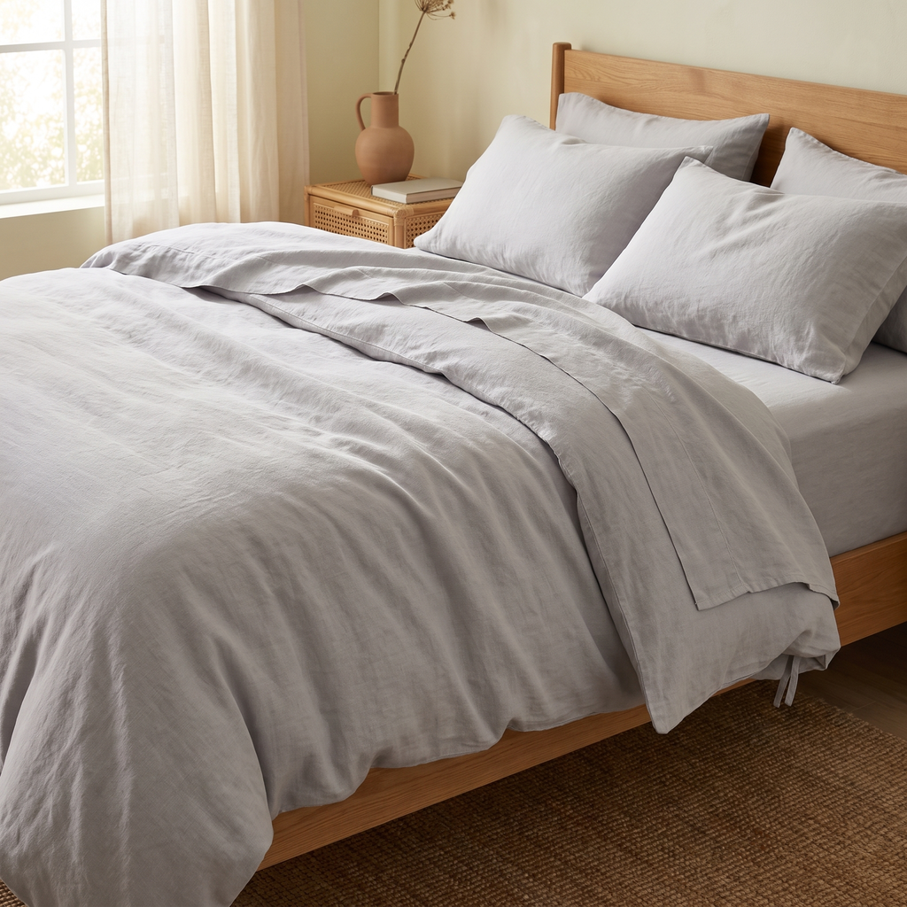 Linen Duvet Sheet Set