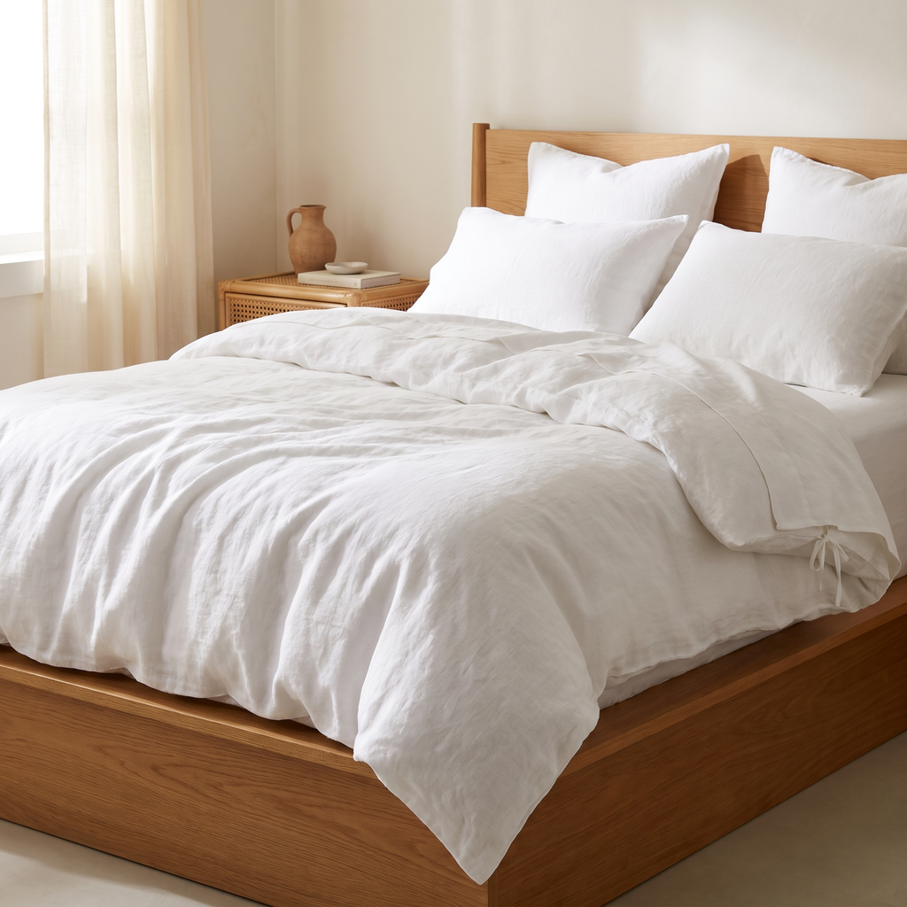 Linen Duvet Sheet Set