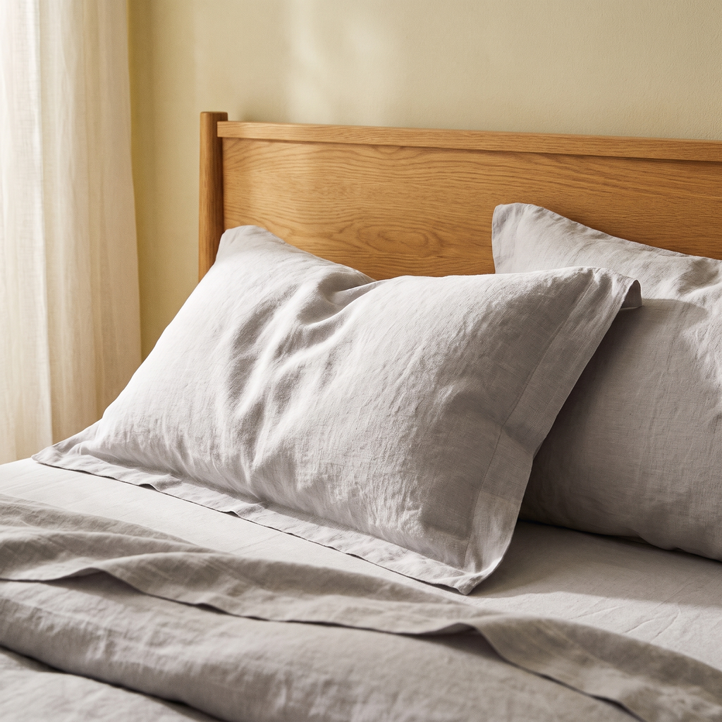 Pure Linen Pillow Cases (2pcs)