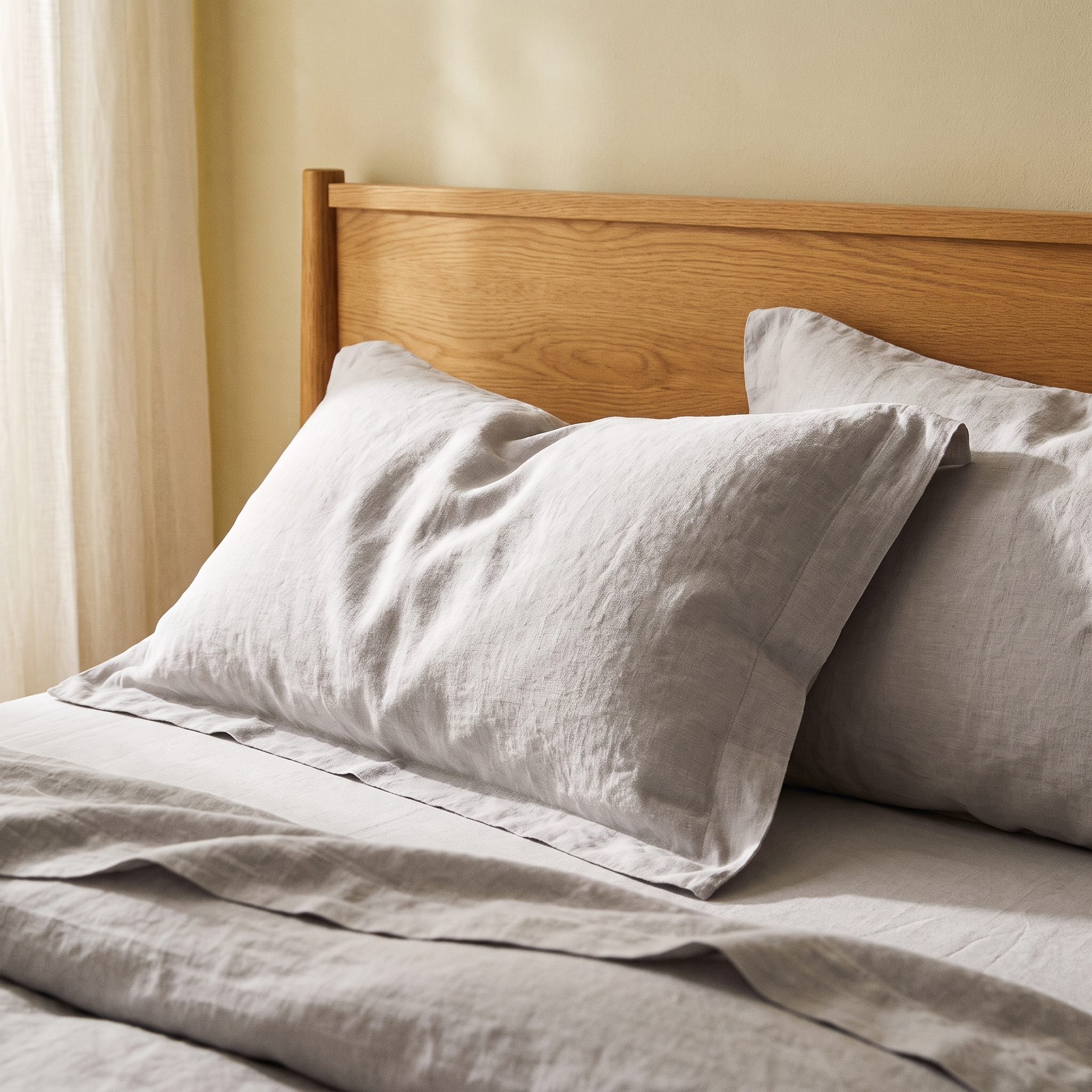 Pure Linen Pillow Cases (2pcs)