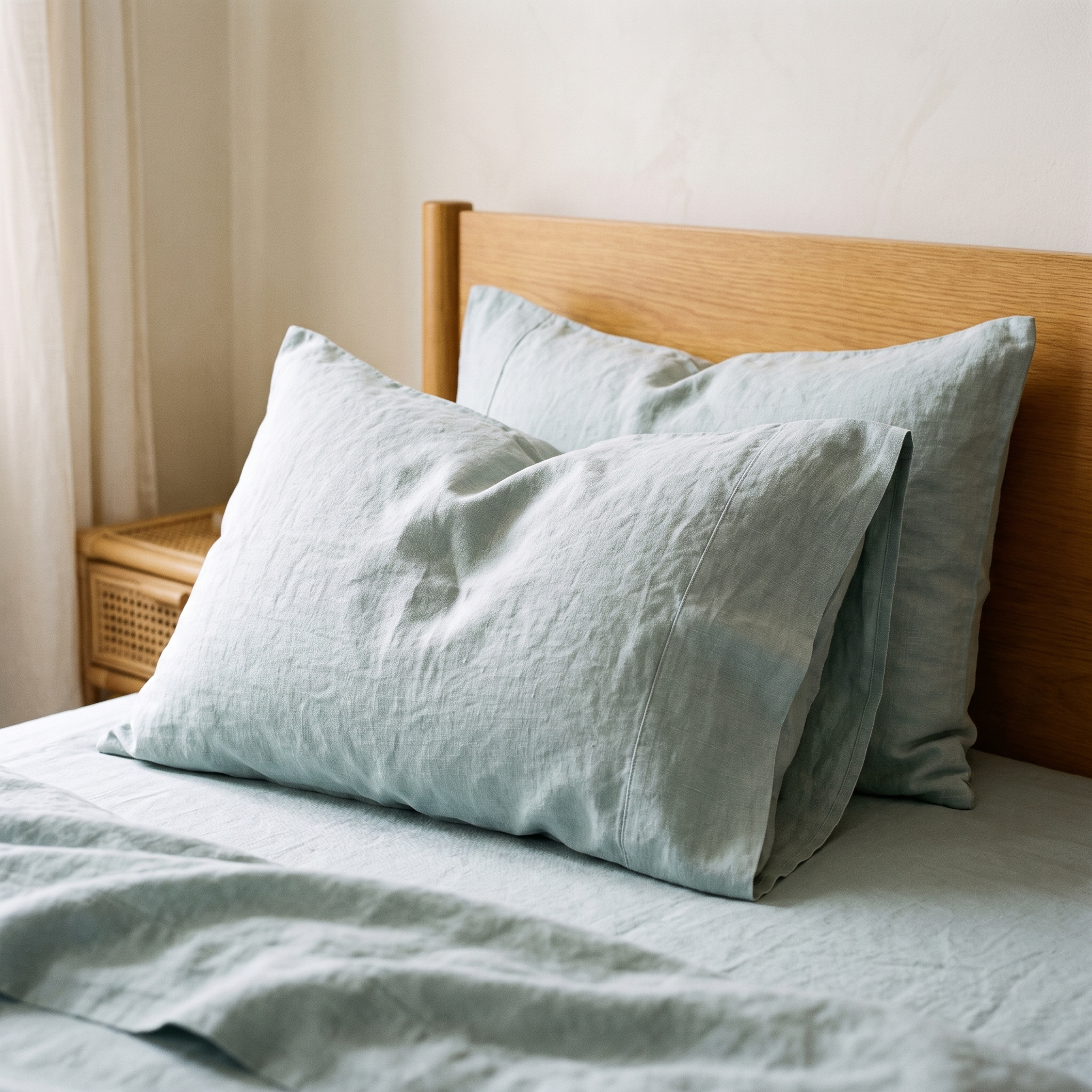 Pure Linen Pillow Cases (2pcs)