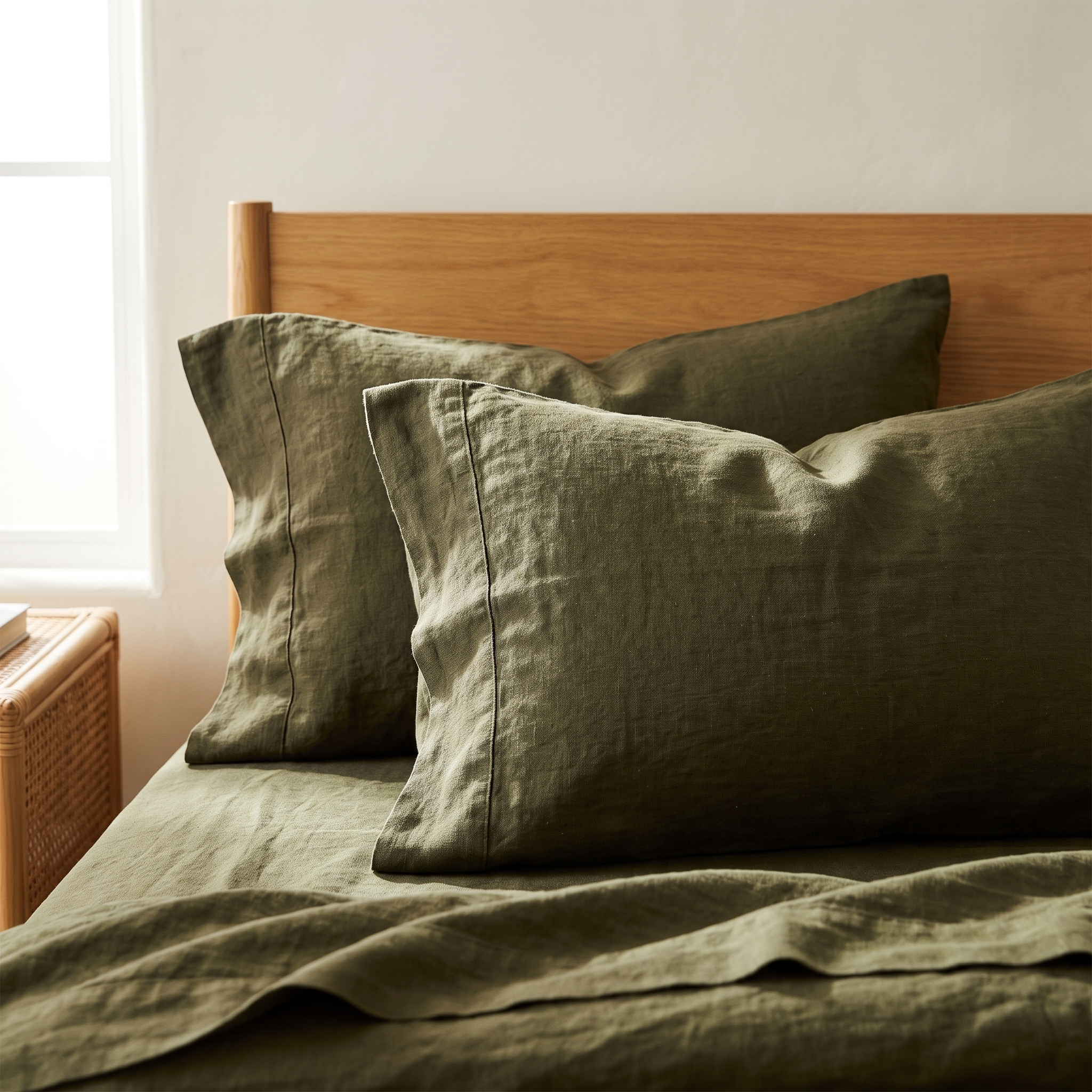 Pure Linen Pillow Cases (2pcs)